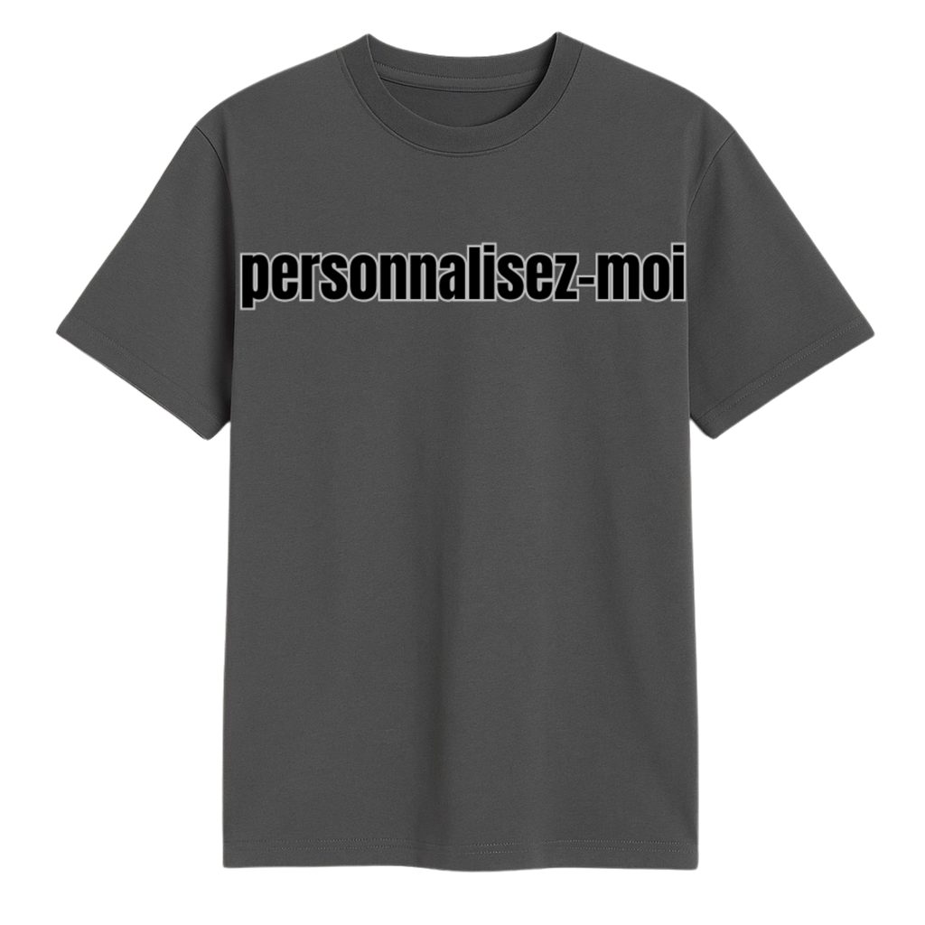 Tee-shirt col rond Mixte Standard ( Plusieurs Couleurs )