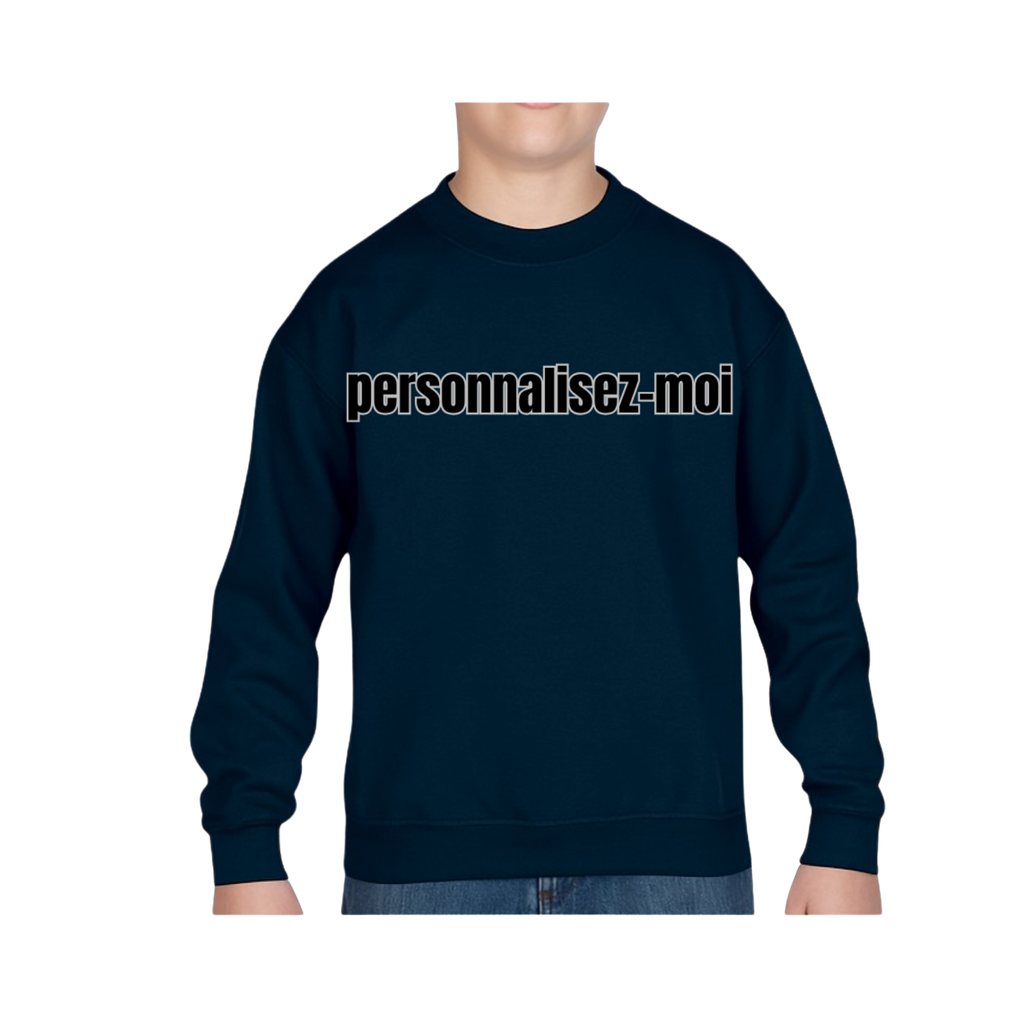 Sweatshirt Col Rond Enfant ( Plusieurs Couleurs )