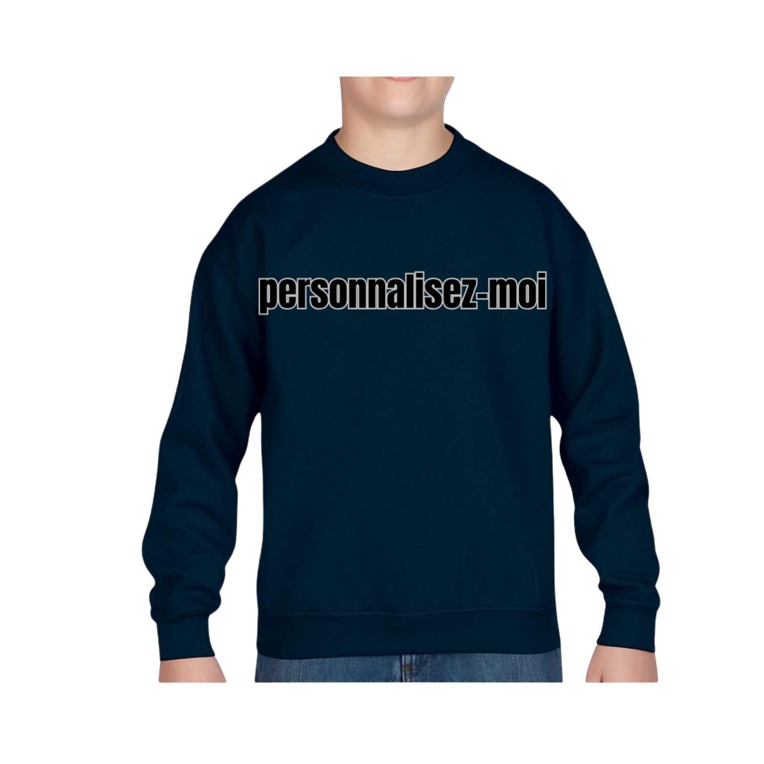 Sweatshirt Col Rond Enfant ( Plusieurs Couleurs )