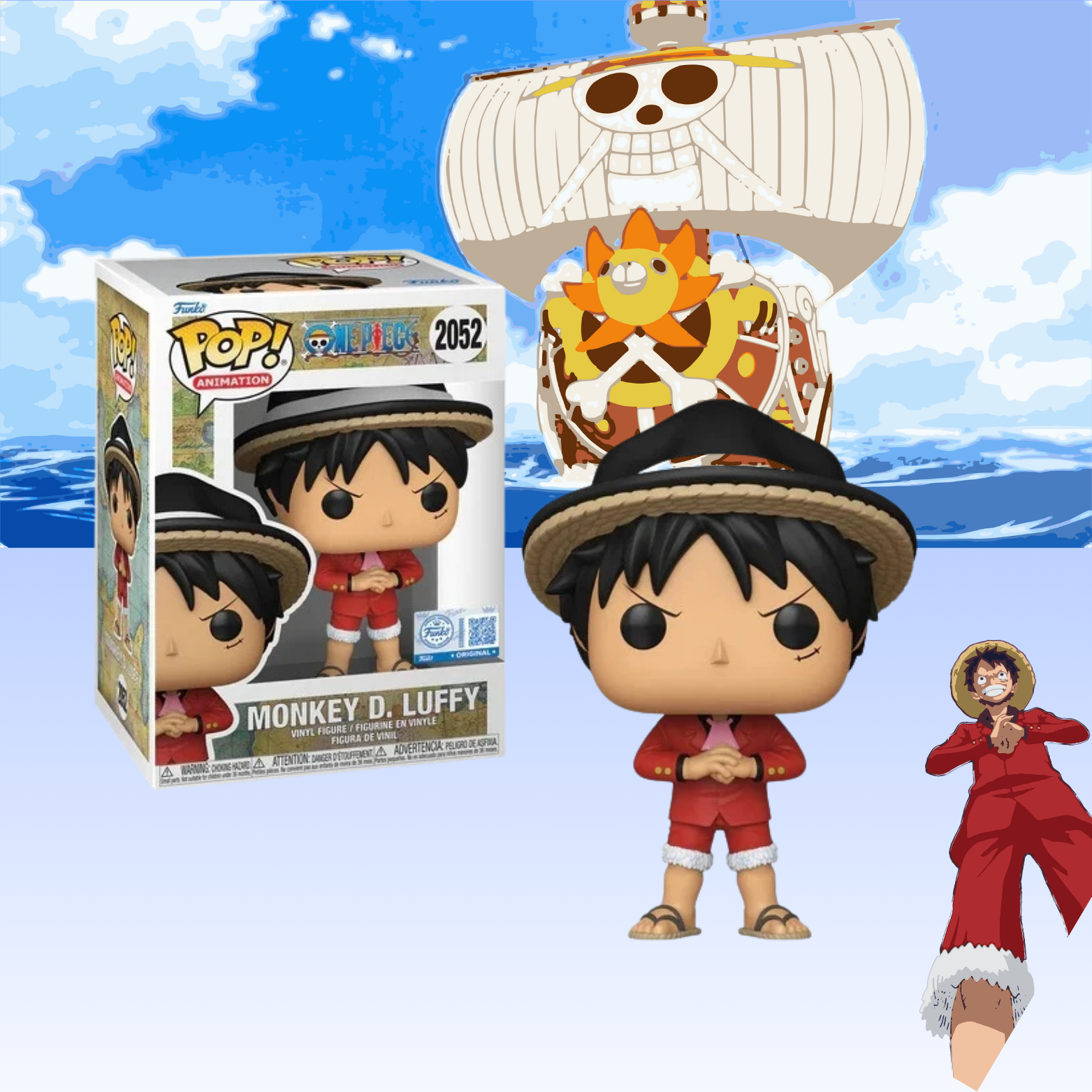 Figurine Funko POP 2052 One piece - Monkey D. Luffy (Whole Cake Arc)