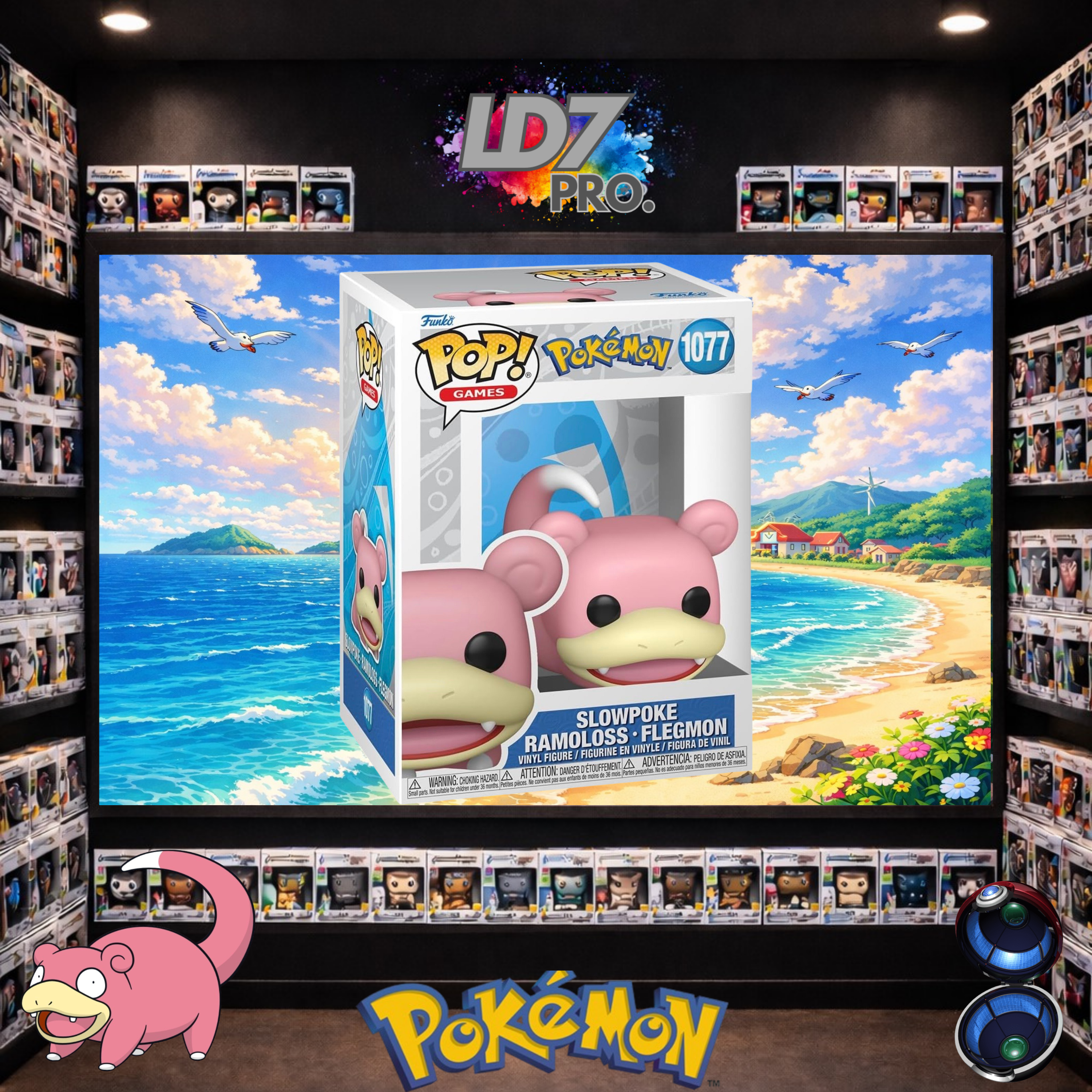 Figurine Funko POP 1077  Pokemon - Ramoloss