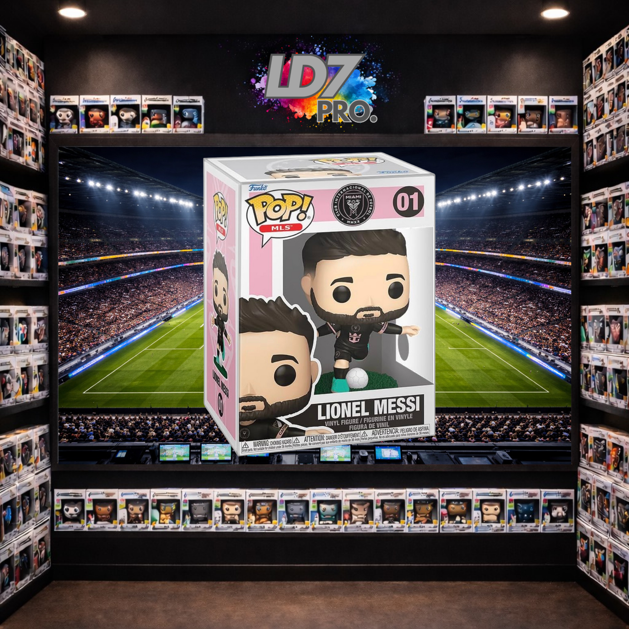 Figurine Funko POP 01 Football  - Lionel Messi