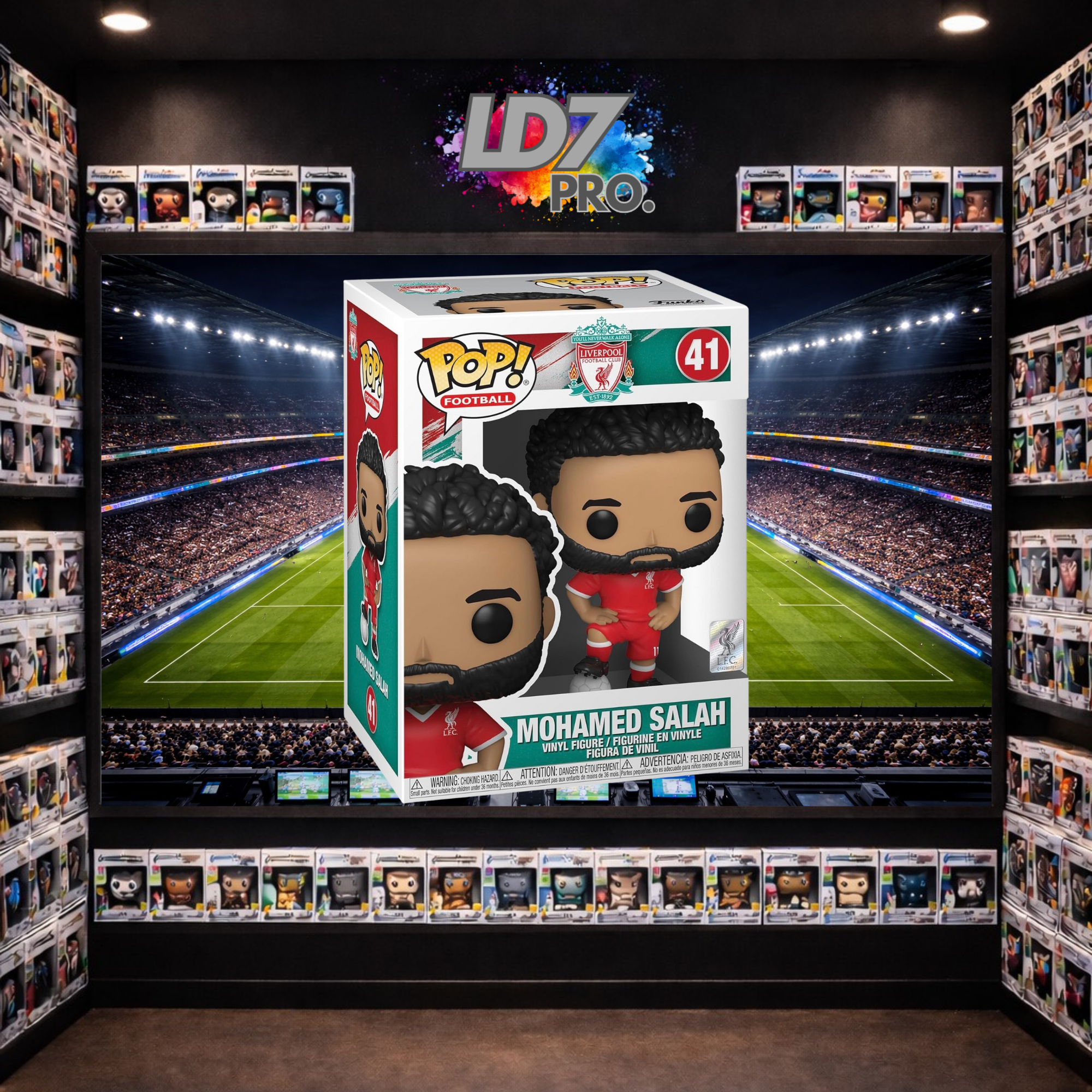 Figurine Funko POP 41 Football  - Mohamed Salah