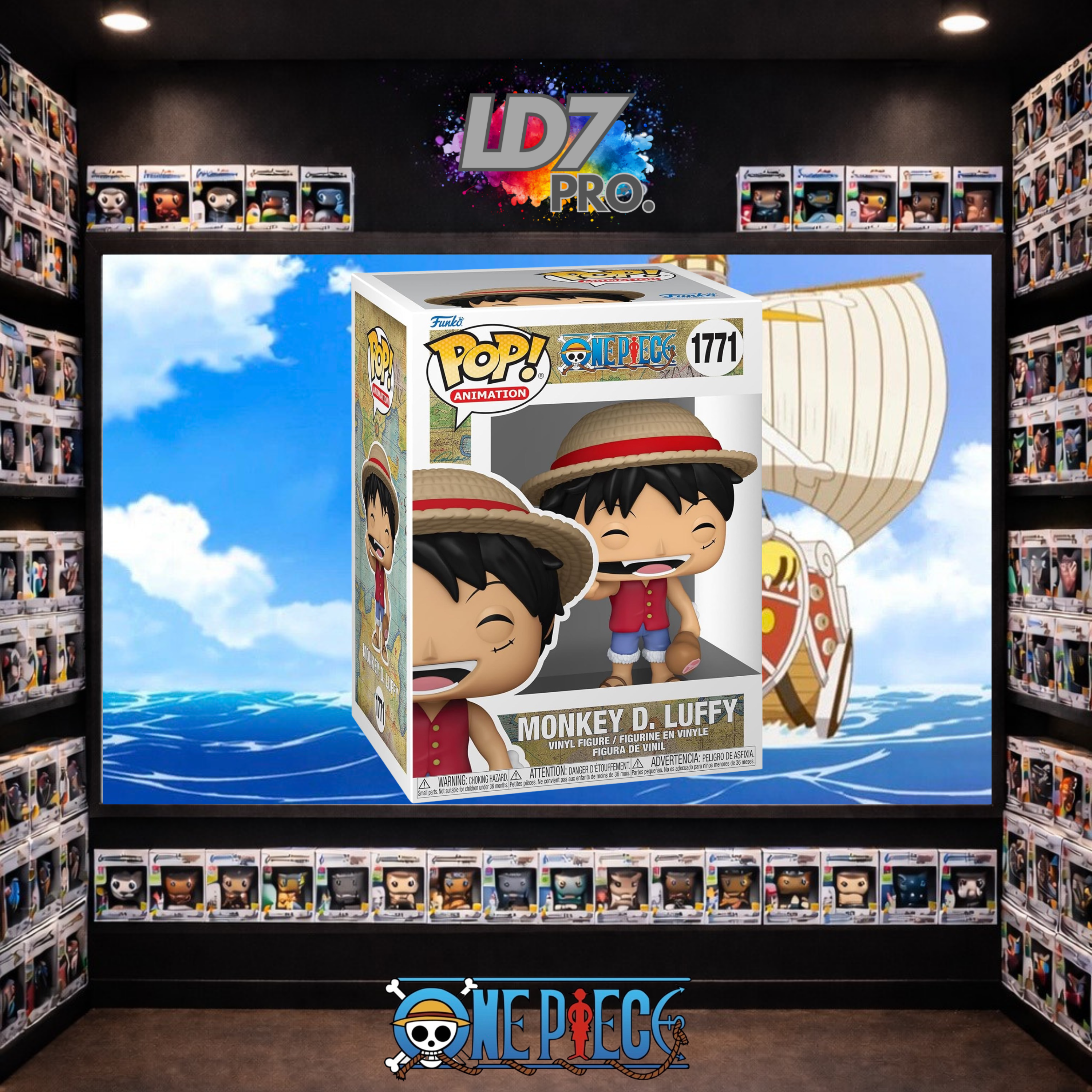 Figurine Funko Pop 1771 Luffy One Piece