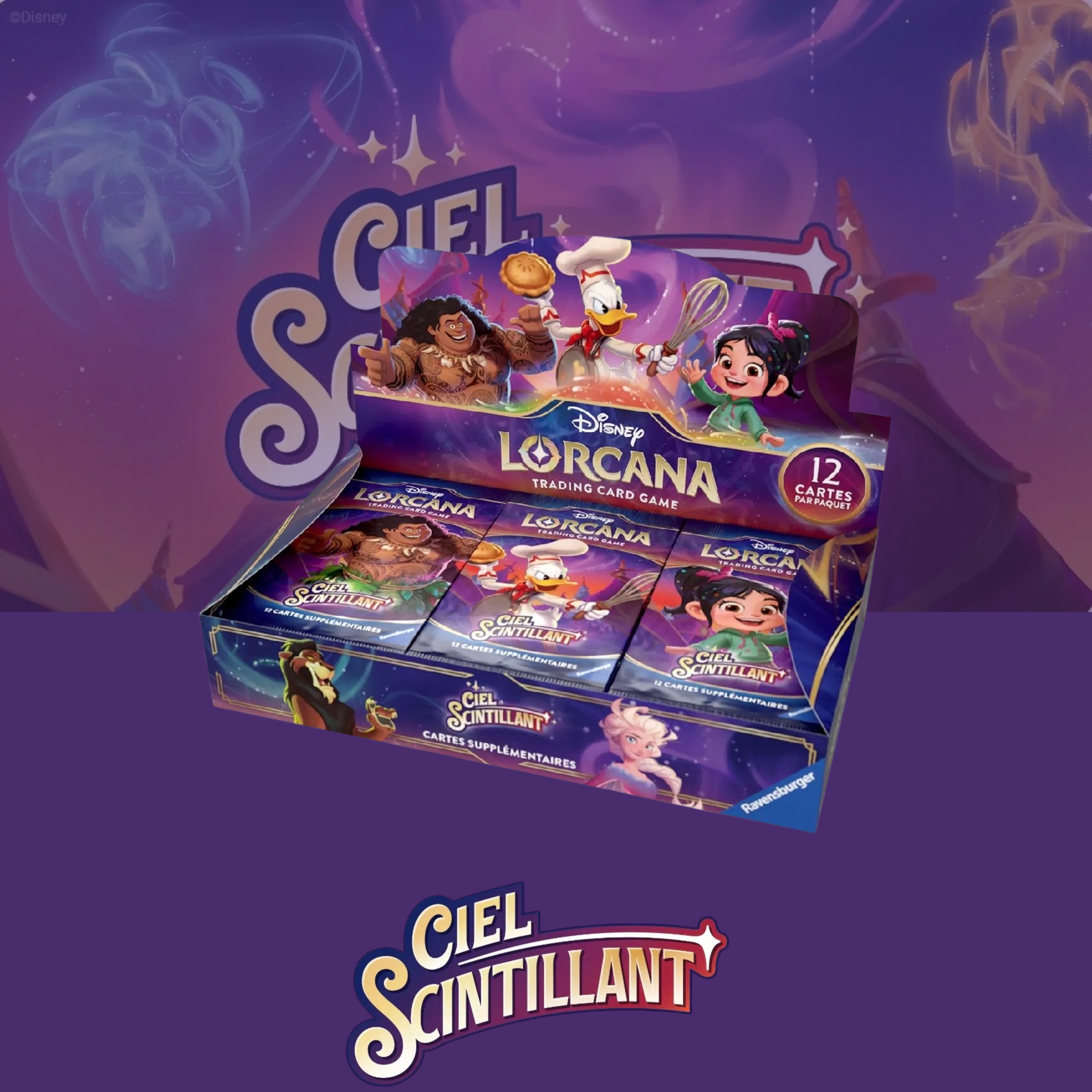 Disney Lorcana - Booster Série 5 Ciel Scintillant - Modèle Aléatoire