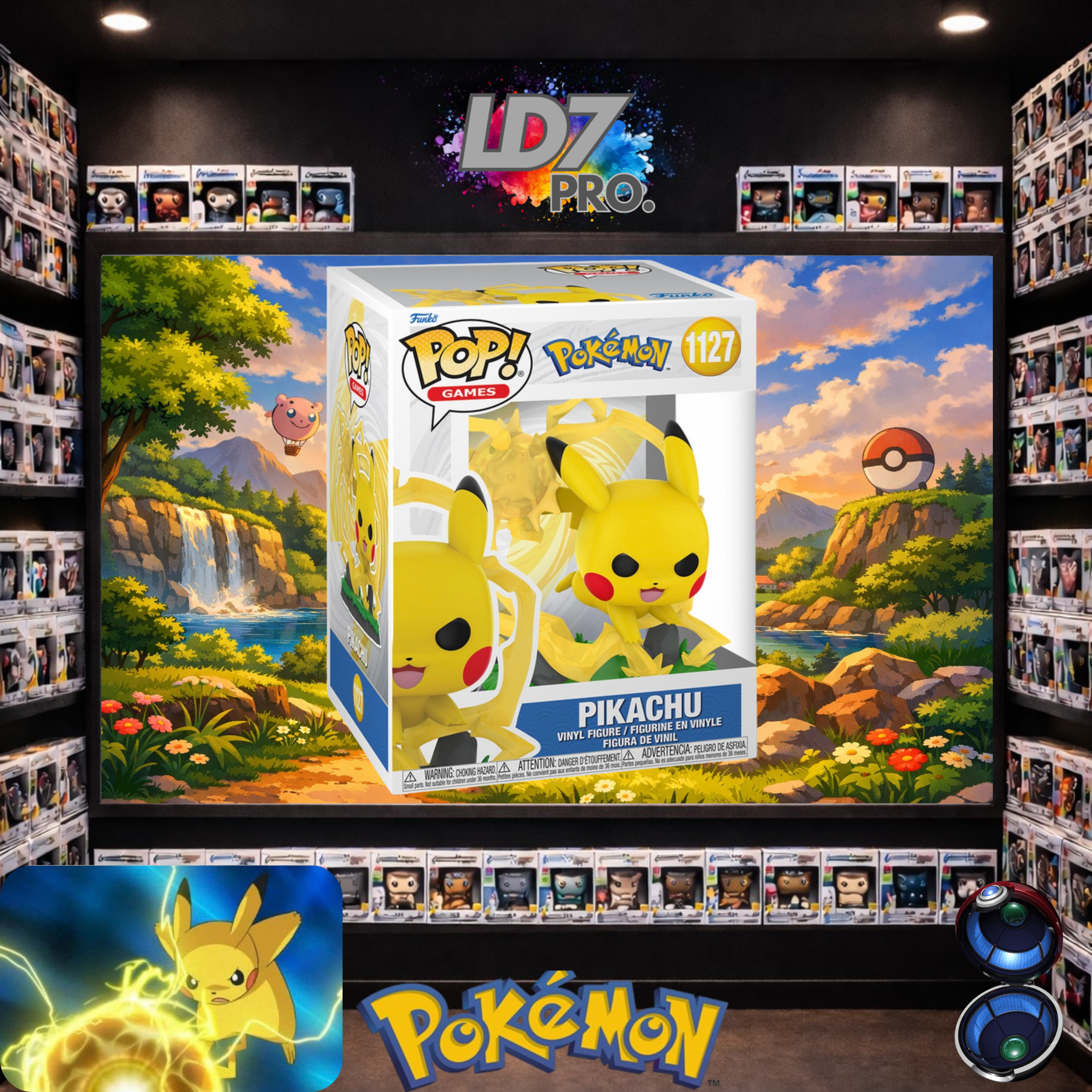 Figurine Funko POP 1127 Pokémon - Pikachu