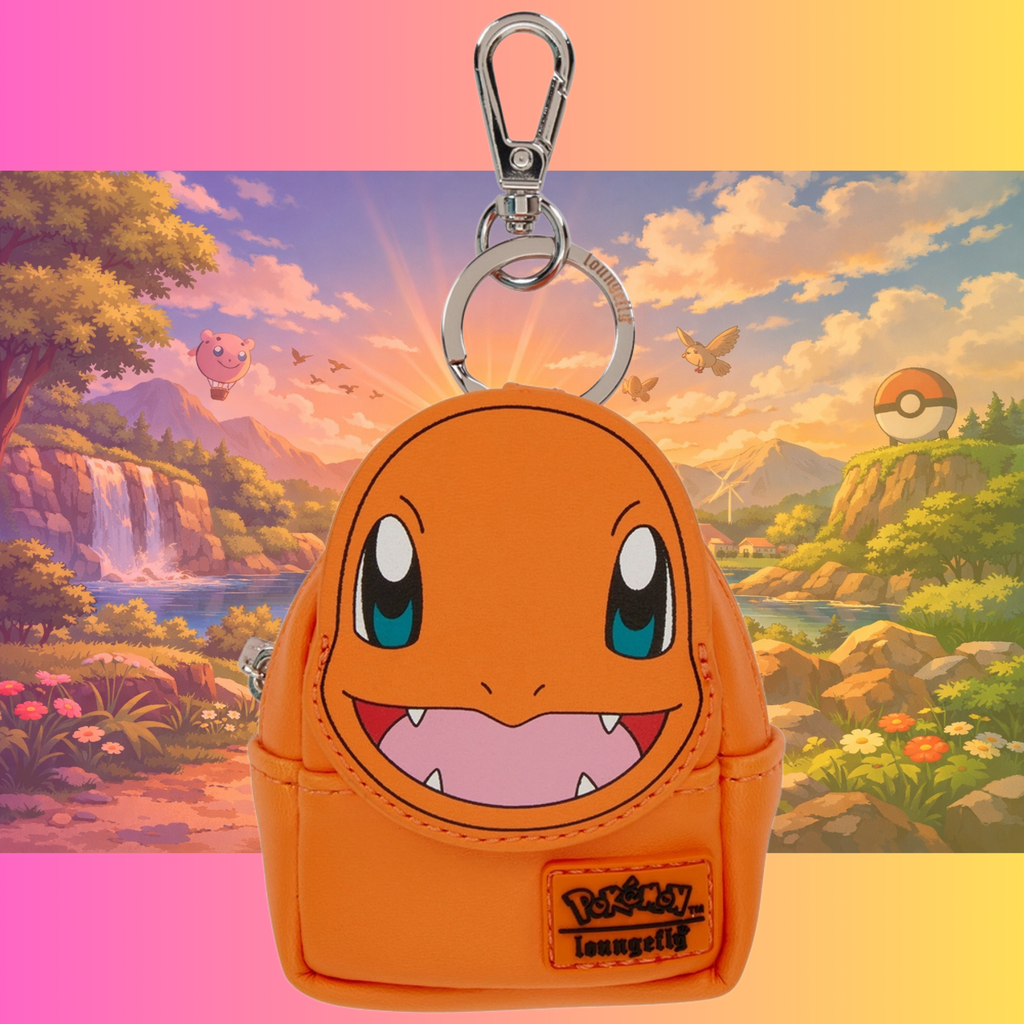 Funko - Loungefly Pokémon Porte-Clés Salamèche