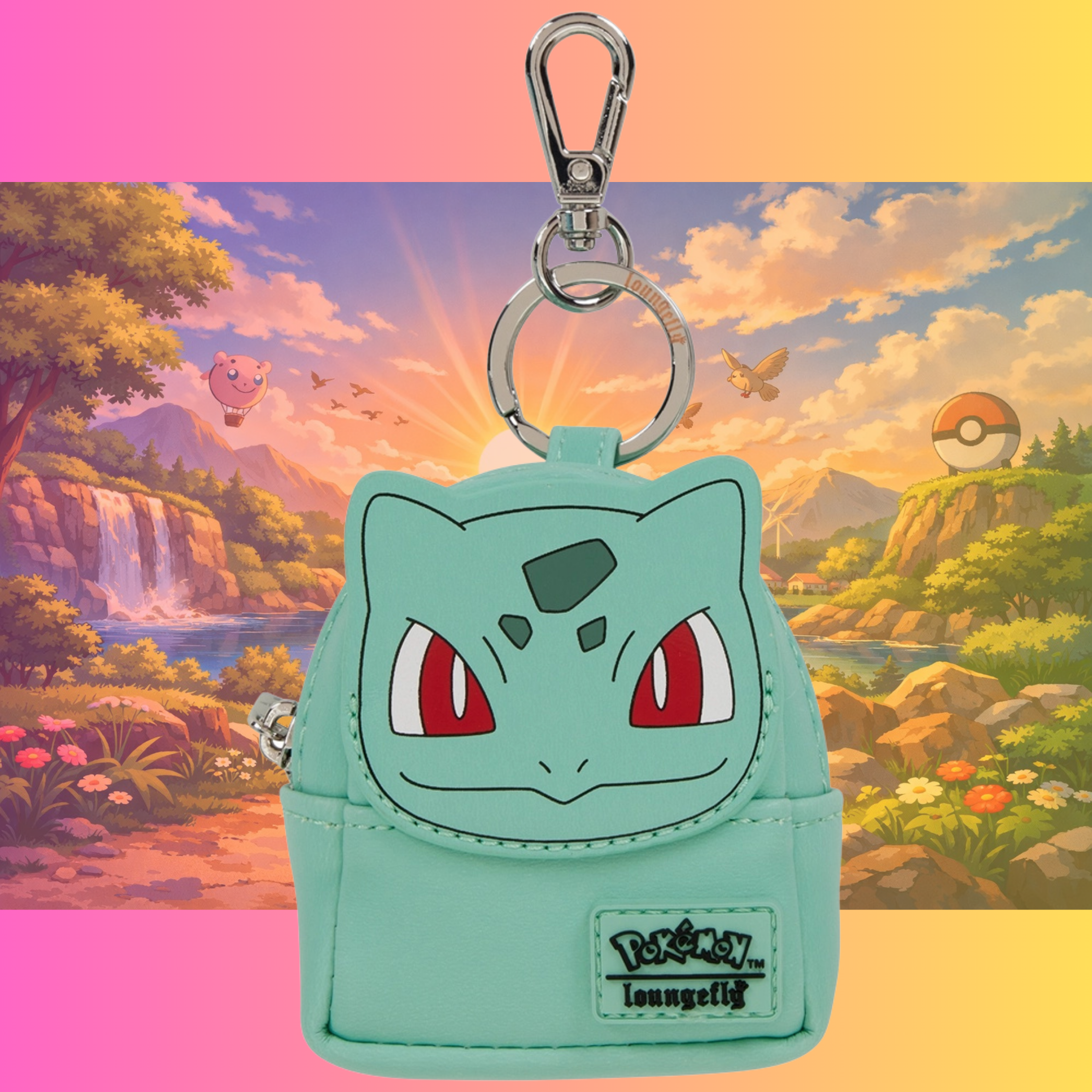 Funko - Loungefly Pokémon Porte-Clés Bulbizarre