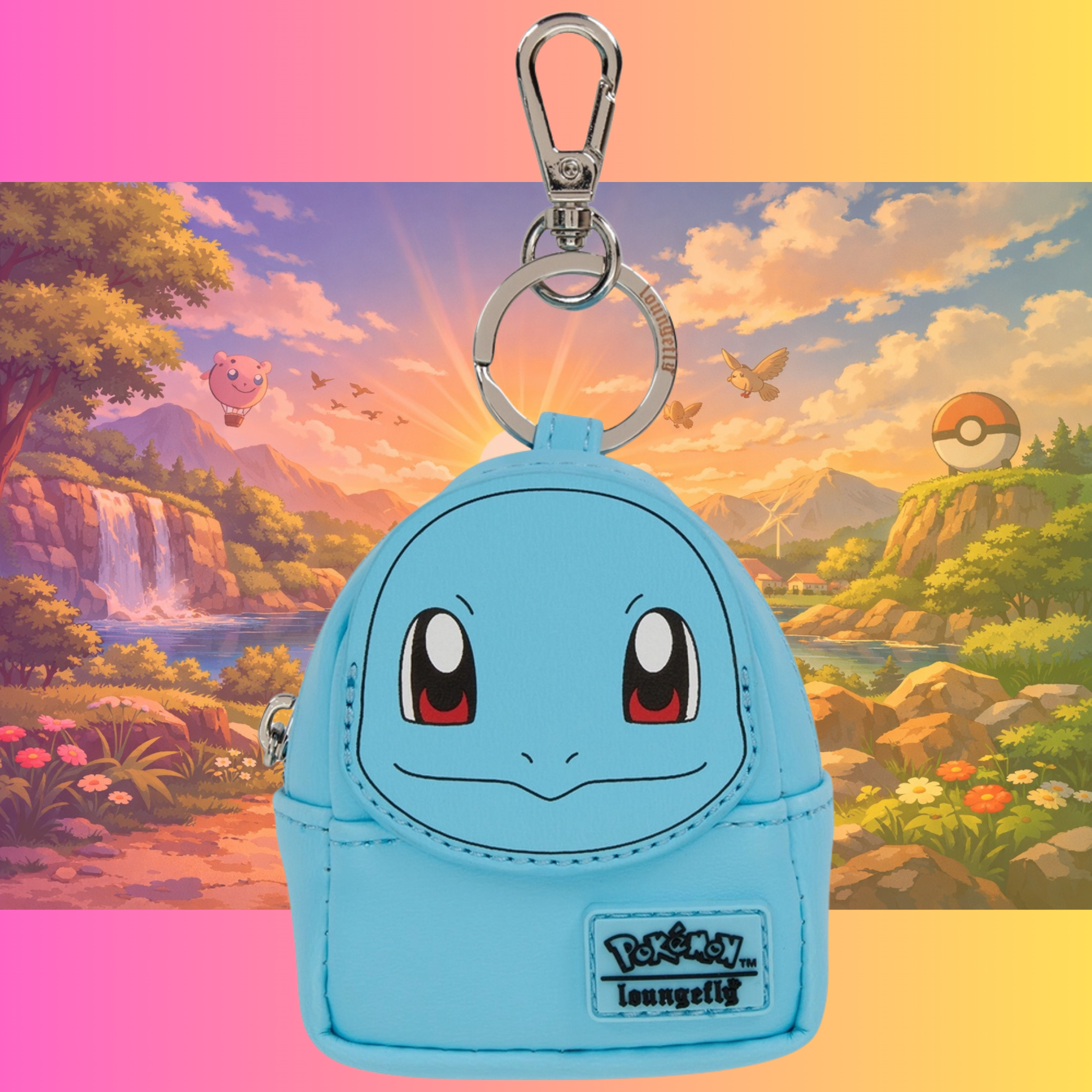 Funko - Loungefly Pokémon Porte-Clés Carapuce