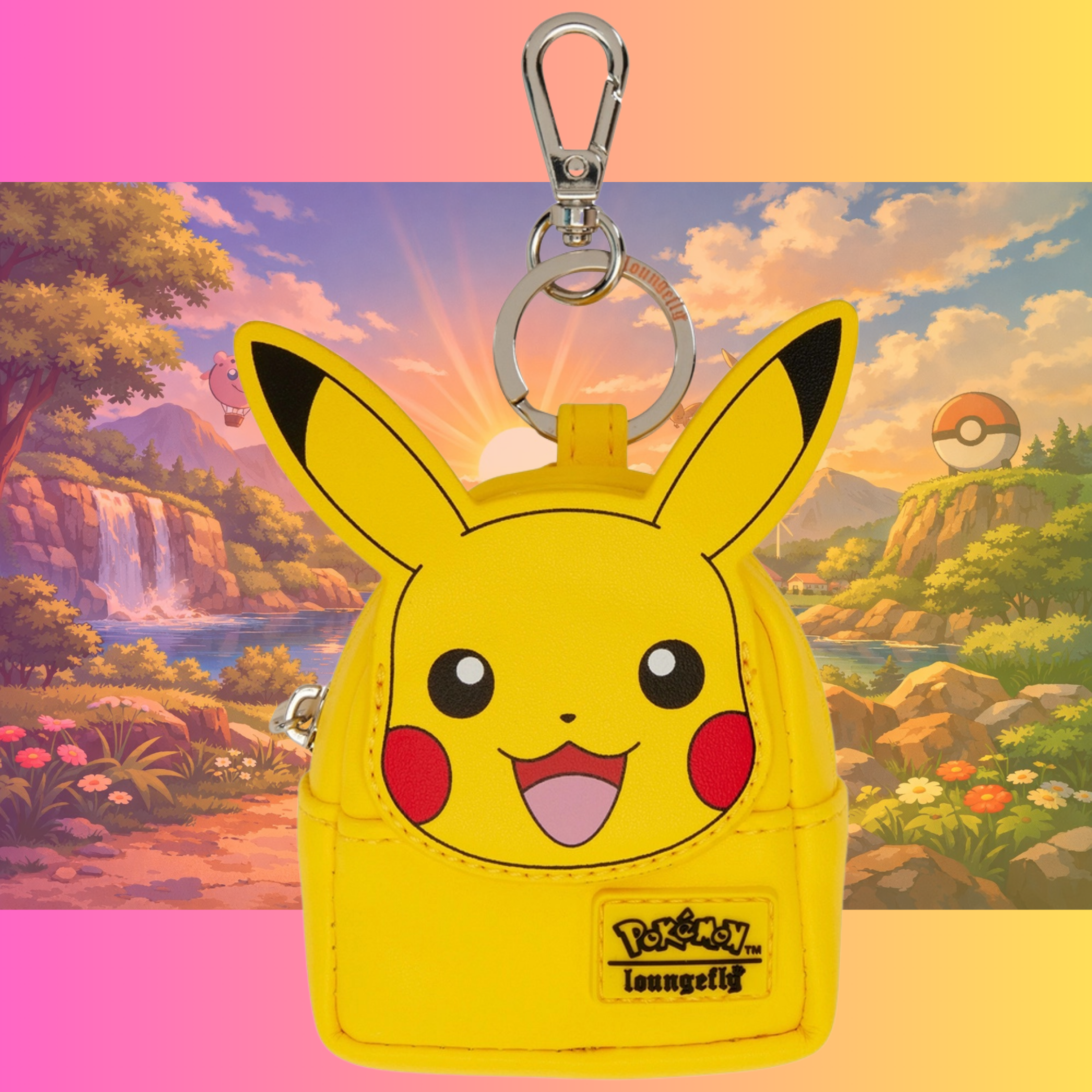 Funko - Loungefly Pokémon Porte-Clés Pikachu