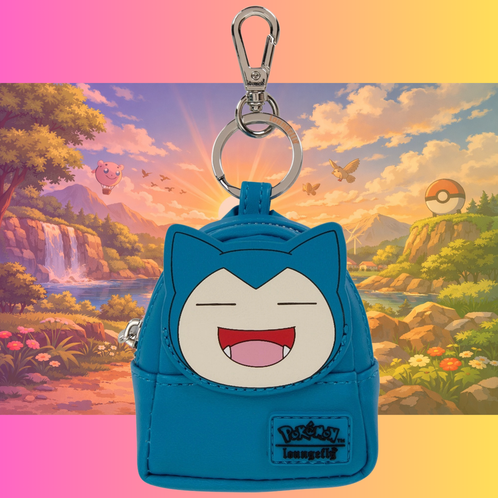 Funko - Loungefly Pokémon Porte-Clé Ronflex
