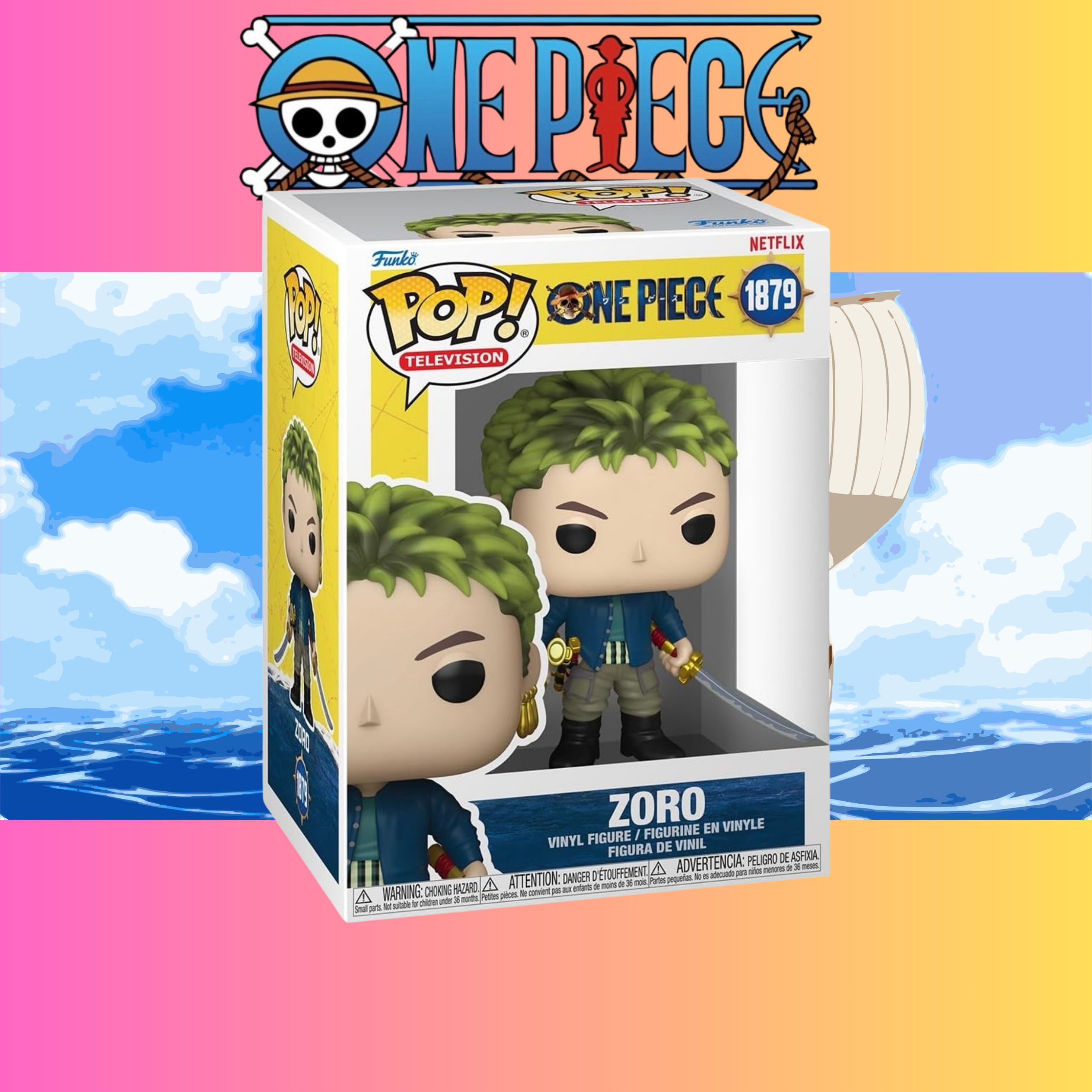 ONE PIECE NETFLIX - POP TV N° 1879 - Zoro