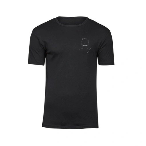 T-shirt Noir slim fit homme Elegant Comfort ( Magicien )