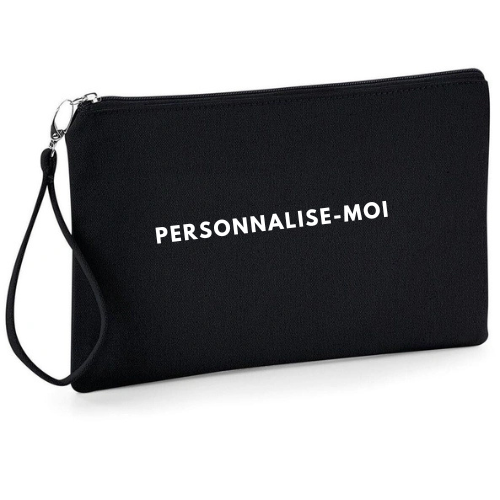 Petite pochette en coton vierge