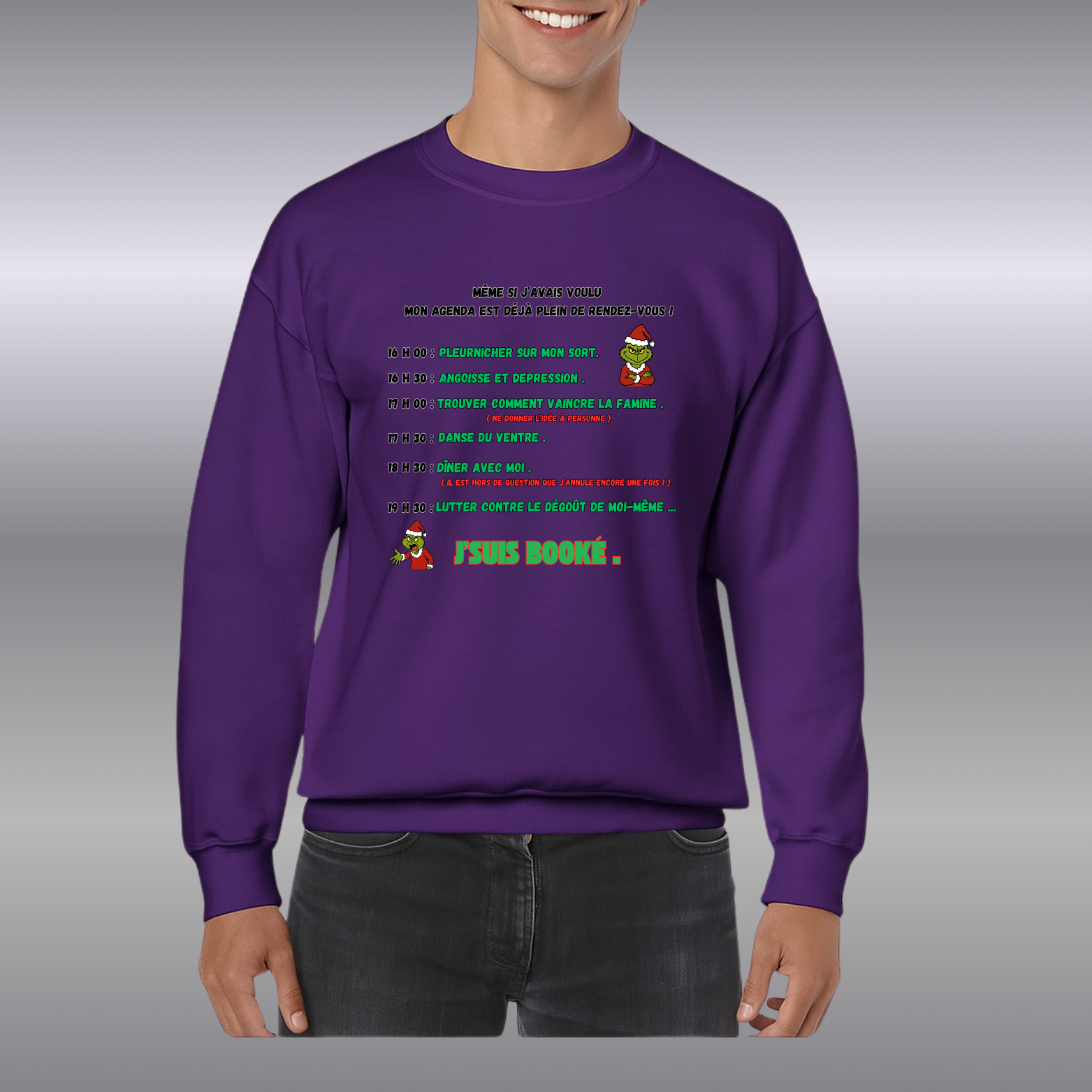 Sweat-Shirt mixte ( Plusieurs Couleurs )