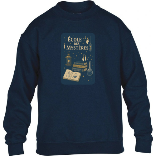 Sweat Enfant Col Rond Bleu Marine