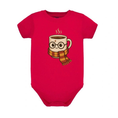 Body manches courtes Rouge ( HP )